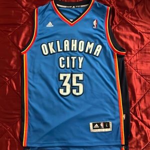 Kevin Durant OKC Thunder jersey. Adidas Brand Size Large Barely Worn